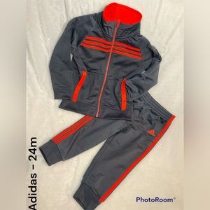 Adidas Track Suit!  Like New - 24m